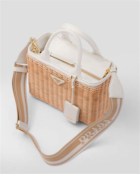 prada tote with purchase|prada wicker tote.